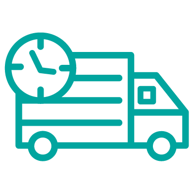 Disponibilidad y entrega sin demoras